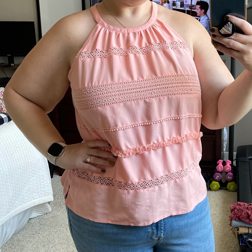 LOFT Outlet Coral Tank Top